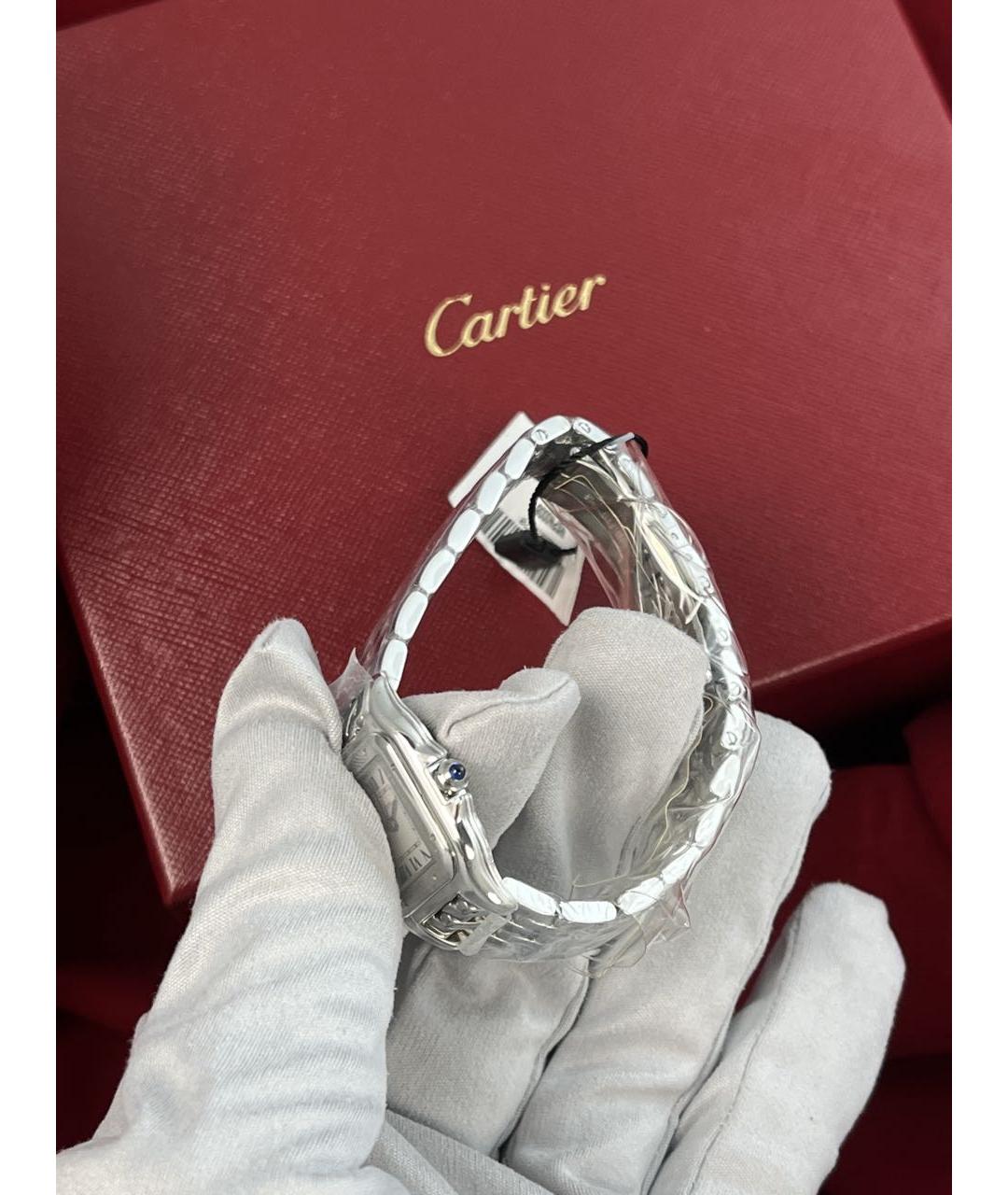 CARTIER Серебряные часы из белого золота, фото 2