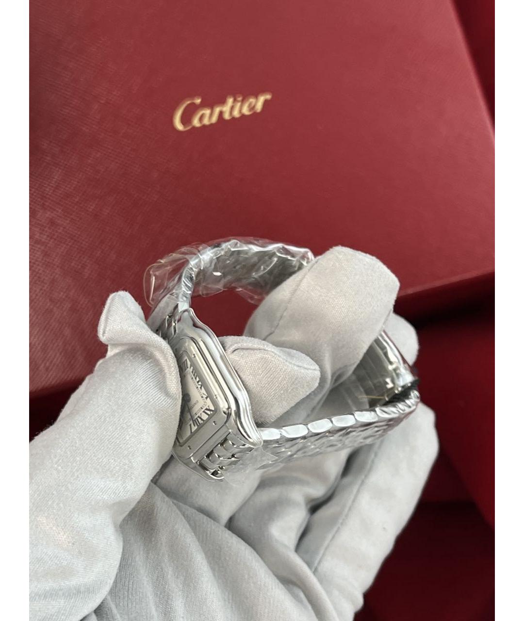 CARTIER Серебряные часы из белого золота, фото 3