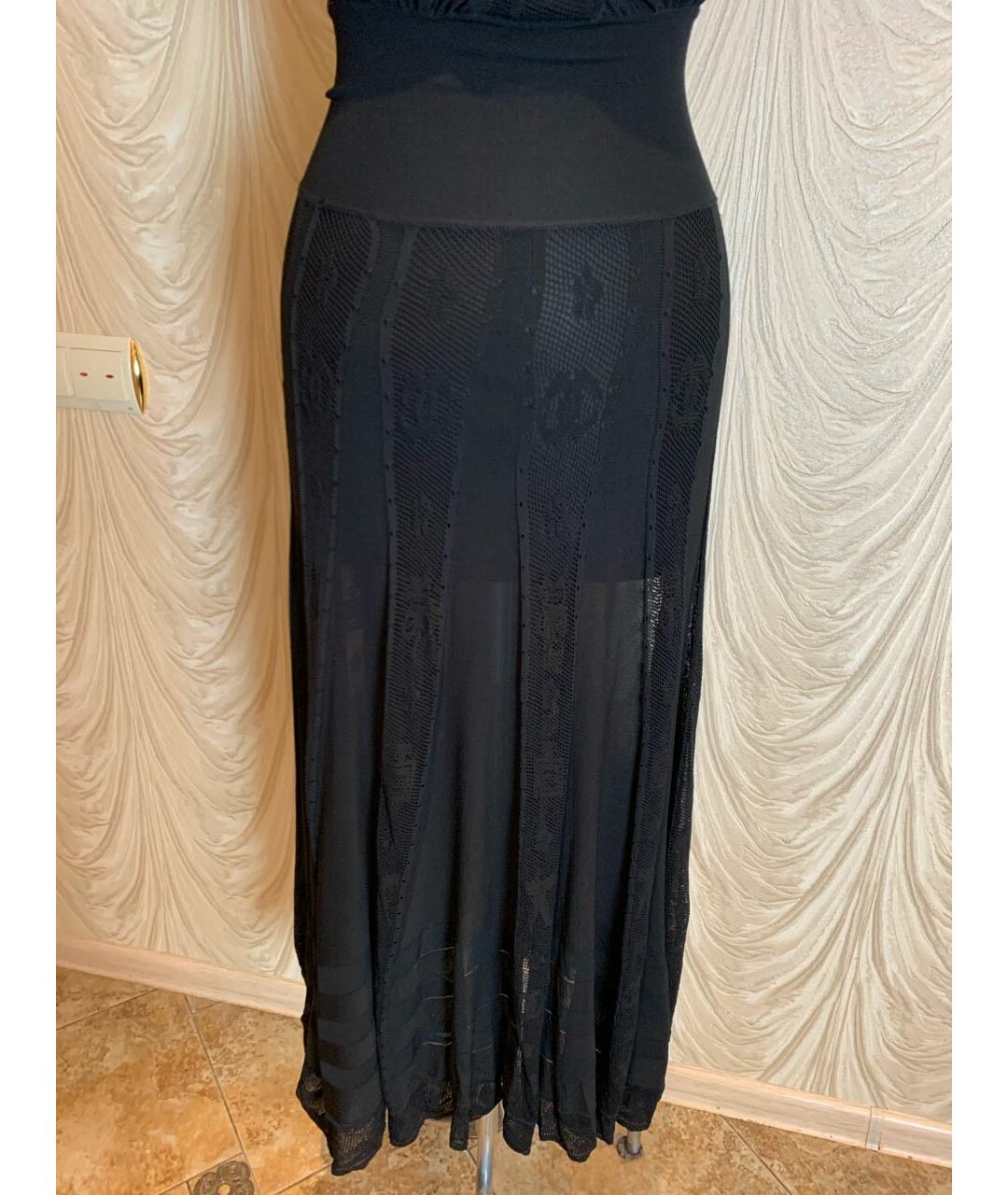 CHANEL PRE-OWNED Черное платье, фото 3