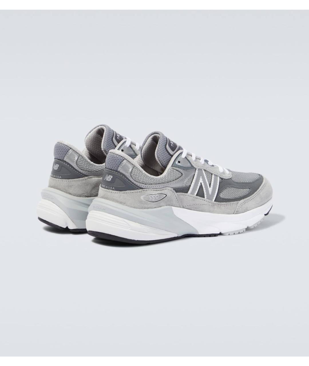 NEW BALANCE Серые низкие кроссовки / кеды, фото 2