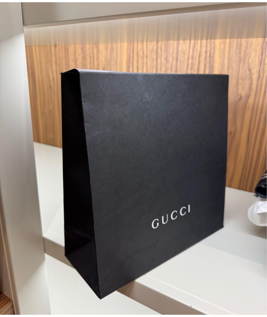 GUCCI Белый шелковый платок, фото 4