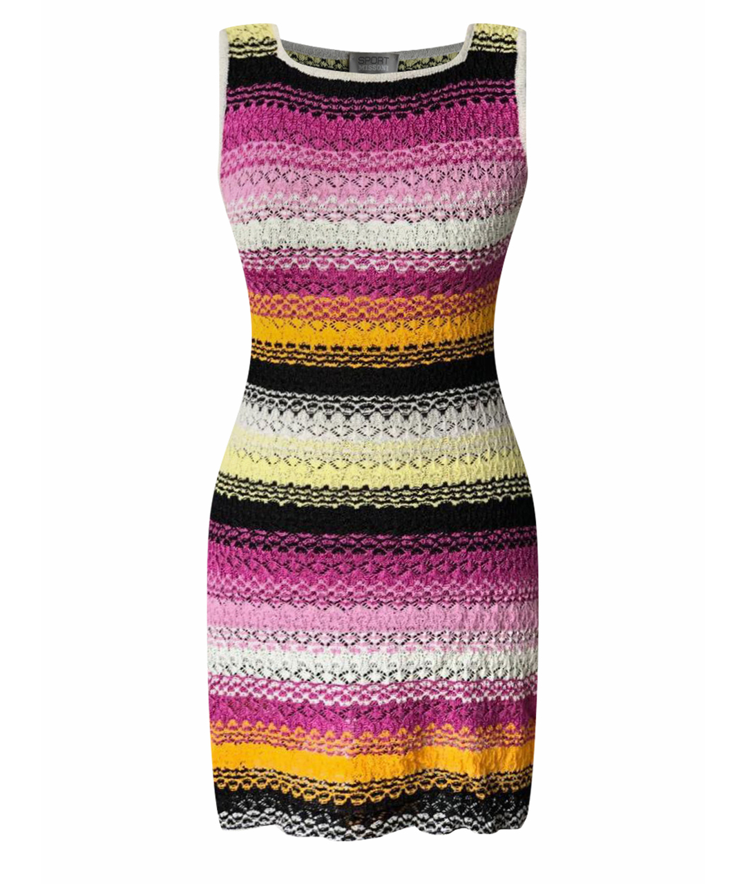 MISSONI Мульти хлопковое платье, фото 1