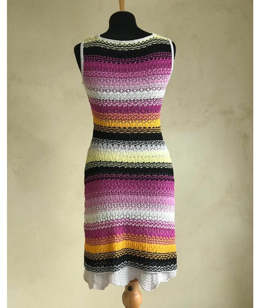 MISSONI Мульти хлопковое платье, фото 2