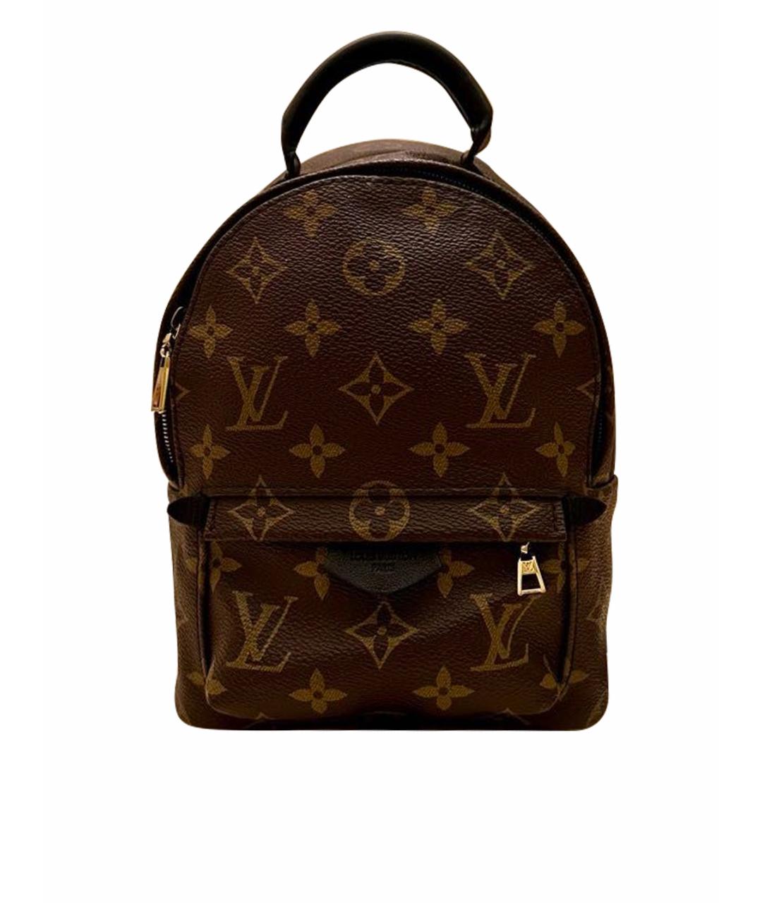 LOUIS VUITTON Коричневый рюкзак из искусственной кожи, фото 1