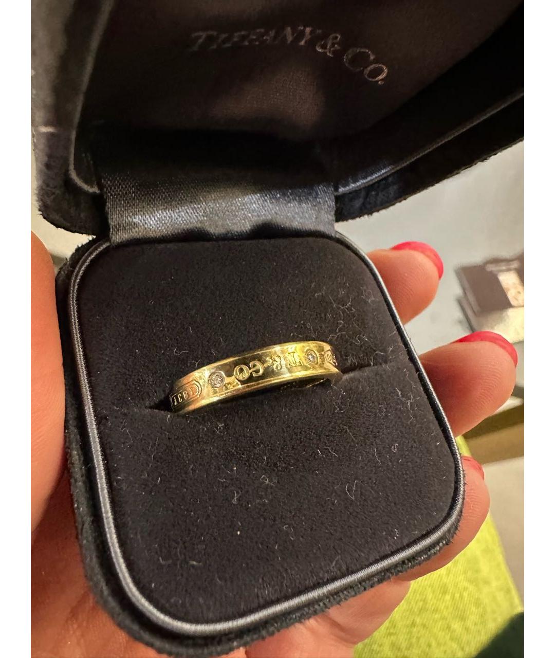 TIFFANY&CO Золотое кольцо из желтого золота, фото 2