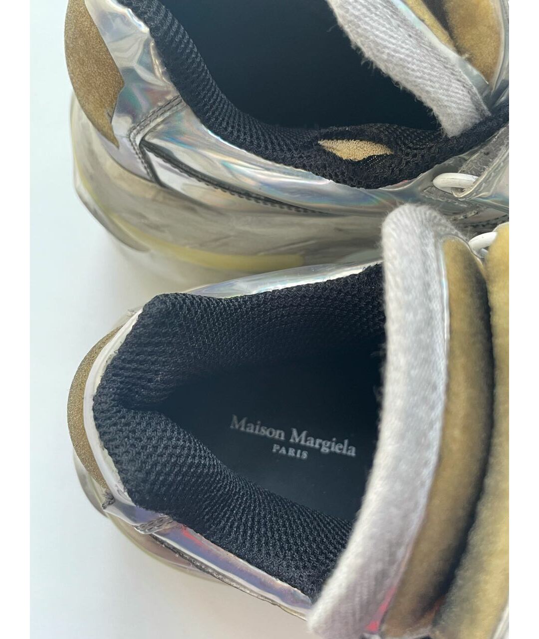MAISON MARGIELA Серебряные кроссовки, фото 8