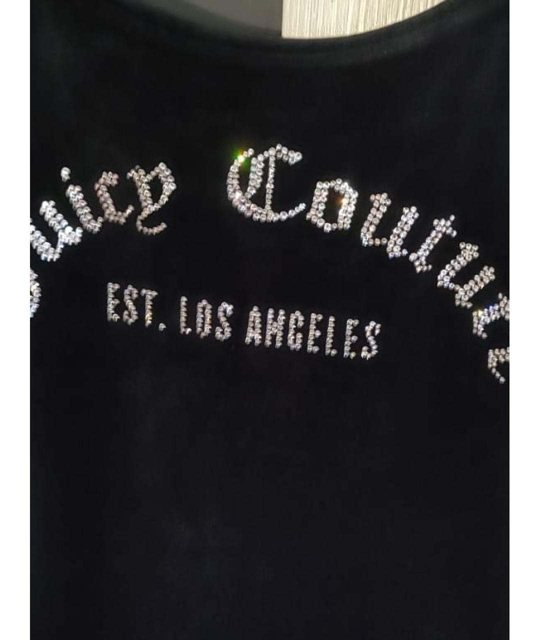 JUICY COUTURE Черное коктейльное платье, фото 4