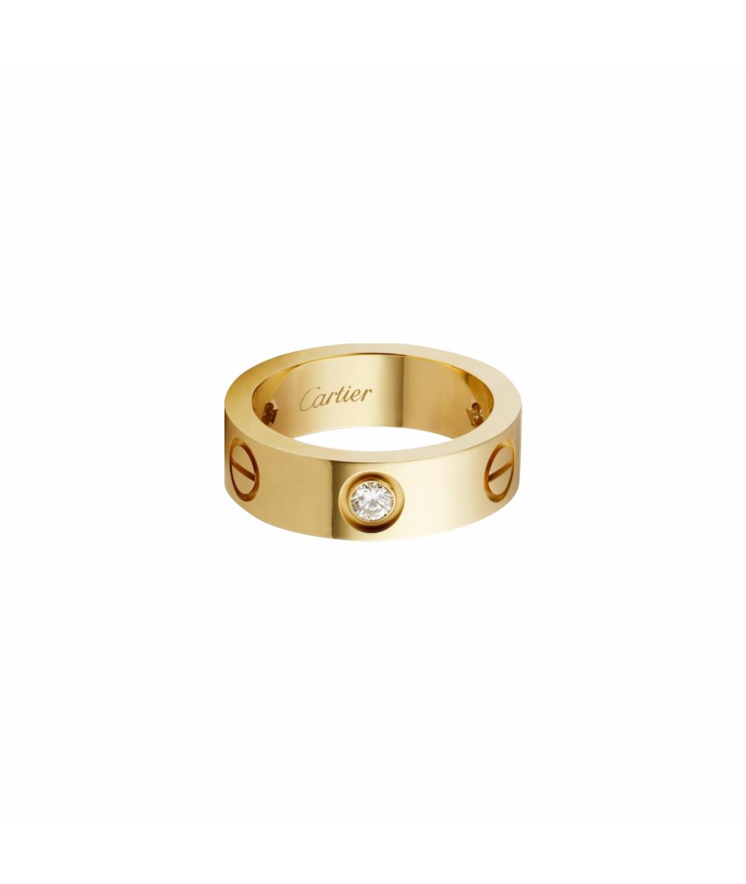 CARTIER Золотое кольцо из желтого золота, фото 1