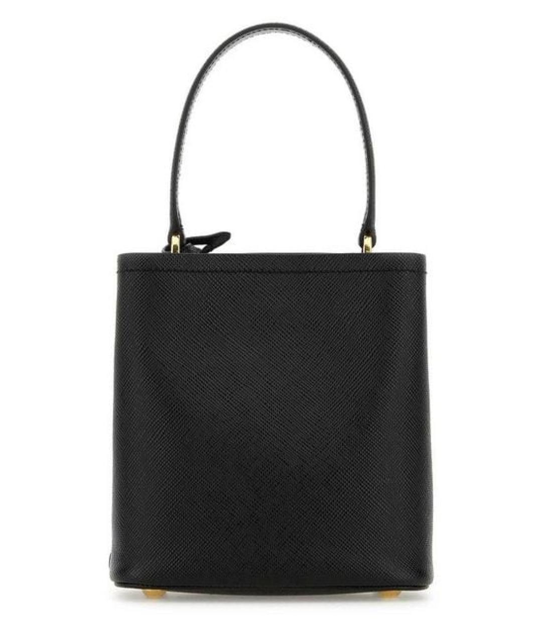 PRADA Черная кожаная сумка тоут, фото 3
