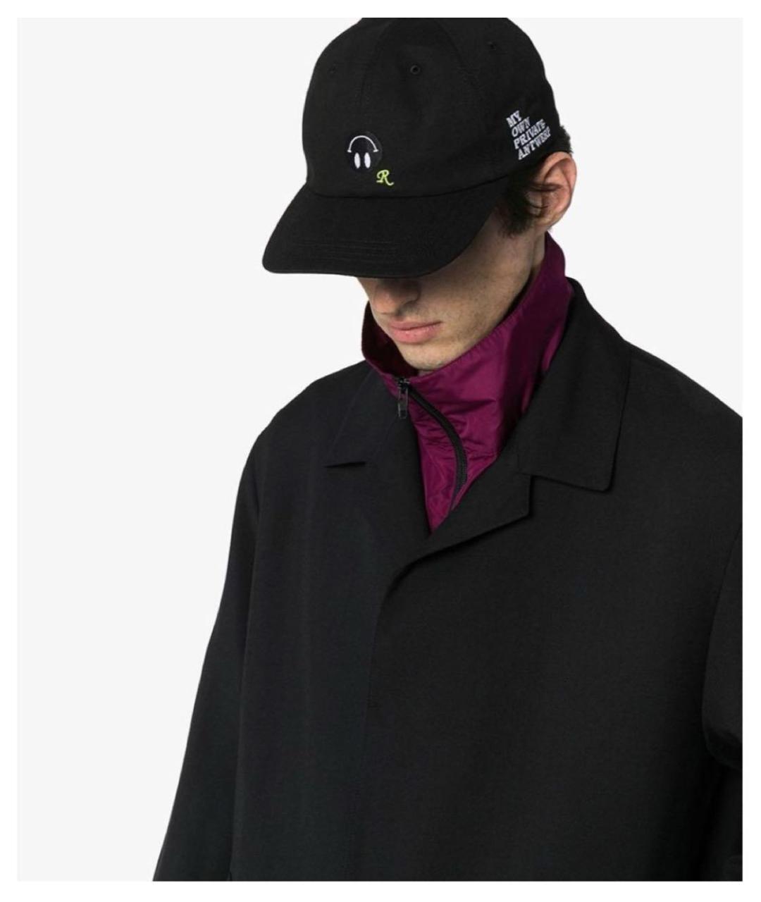 RAF SIMONS Черная кепка/бейсболка, фото 8