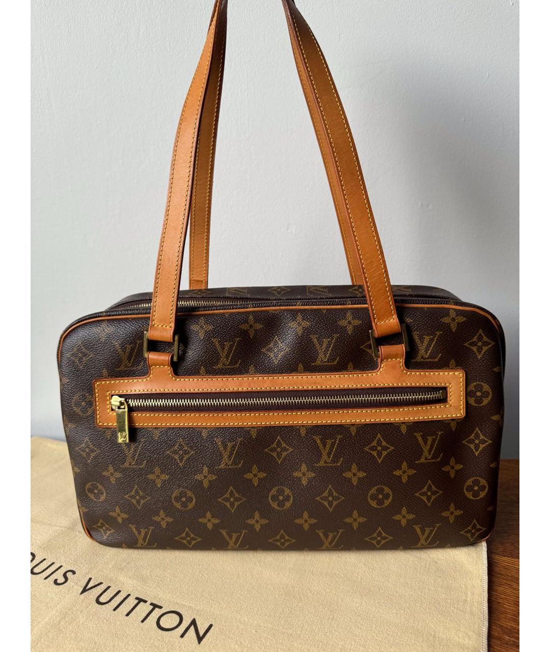 LOUIS VUITTON Коричневая сумка через плечо, фото 4