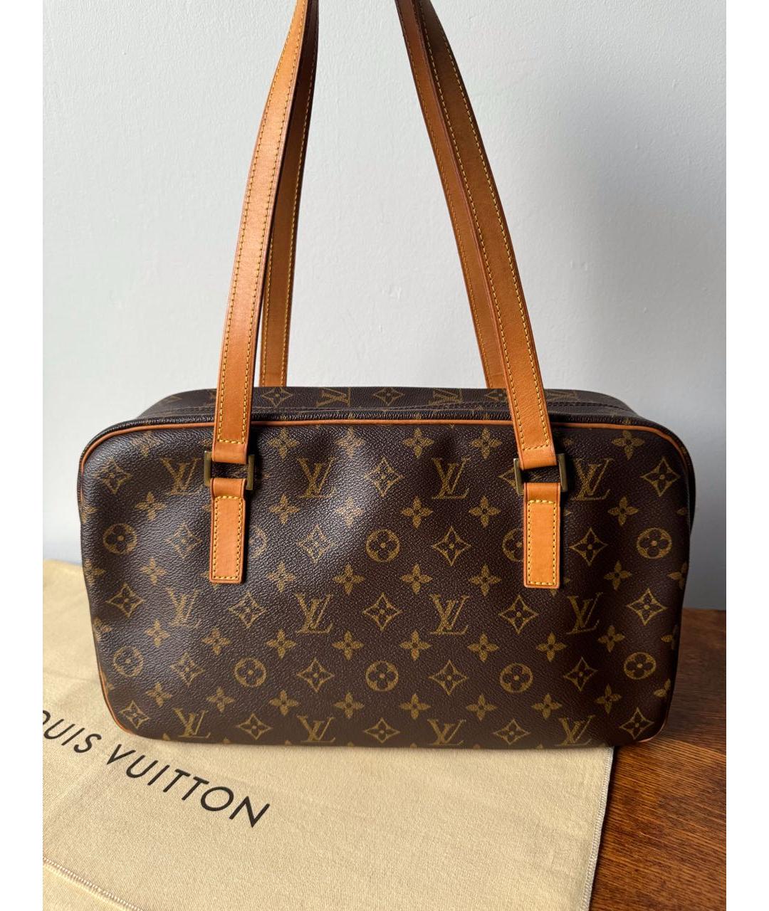 LOUIS VUITTON Коричневая сумка через плечо, фото 5