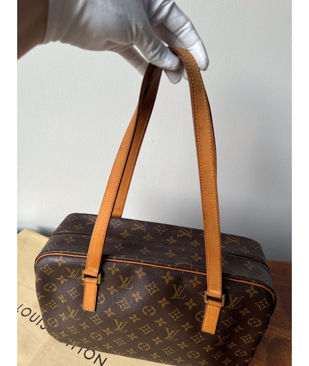 LOUIS VUITTON Коричневая сумка через плечо, фото 6