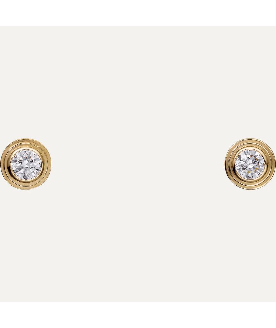 CARTIER Золотые серьги из желтого золота, фото 5