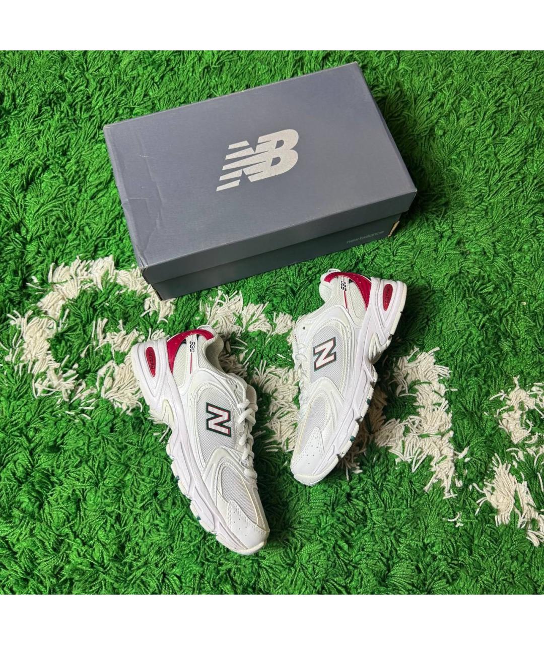 NEW BALANCE Белые кроссовки, фото 5