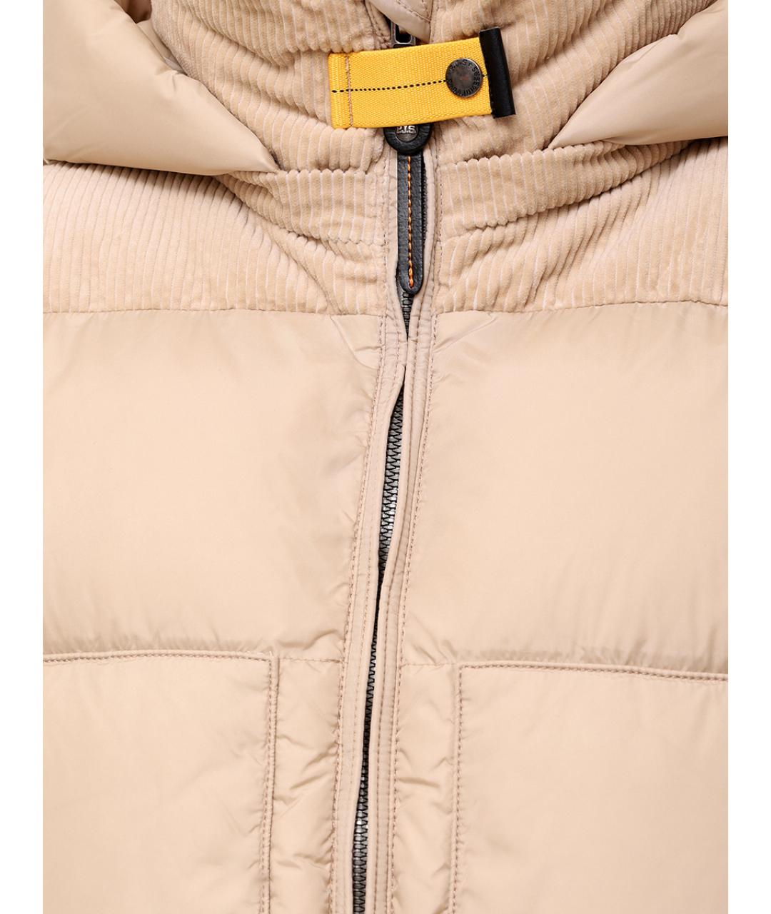 PARAJUMPERS Бежевый пуховик, фото 5