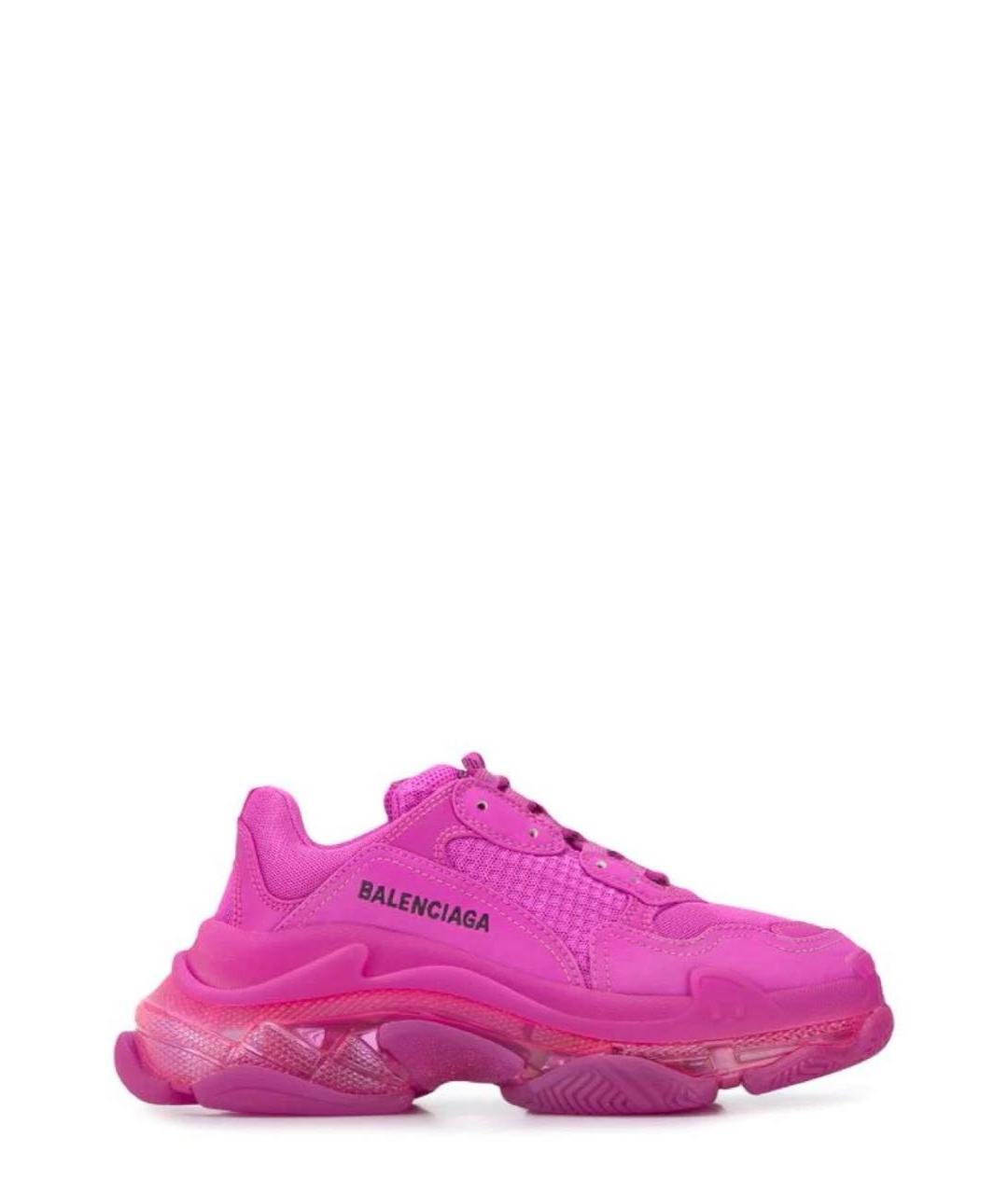 BALENCIAGA Розовые кроссовки, фото 7