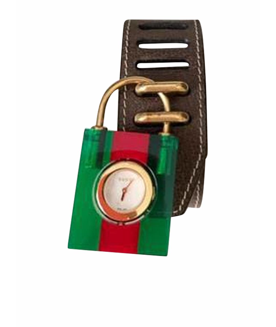 GUCCI Мульти кожаные часы, фото 1