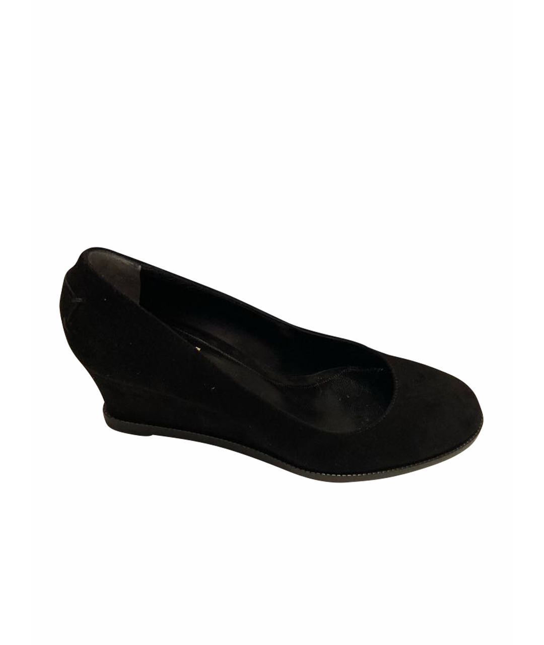 FENDI Черные замшевые туфли, фото 1