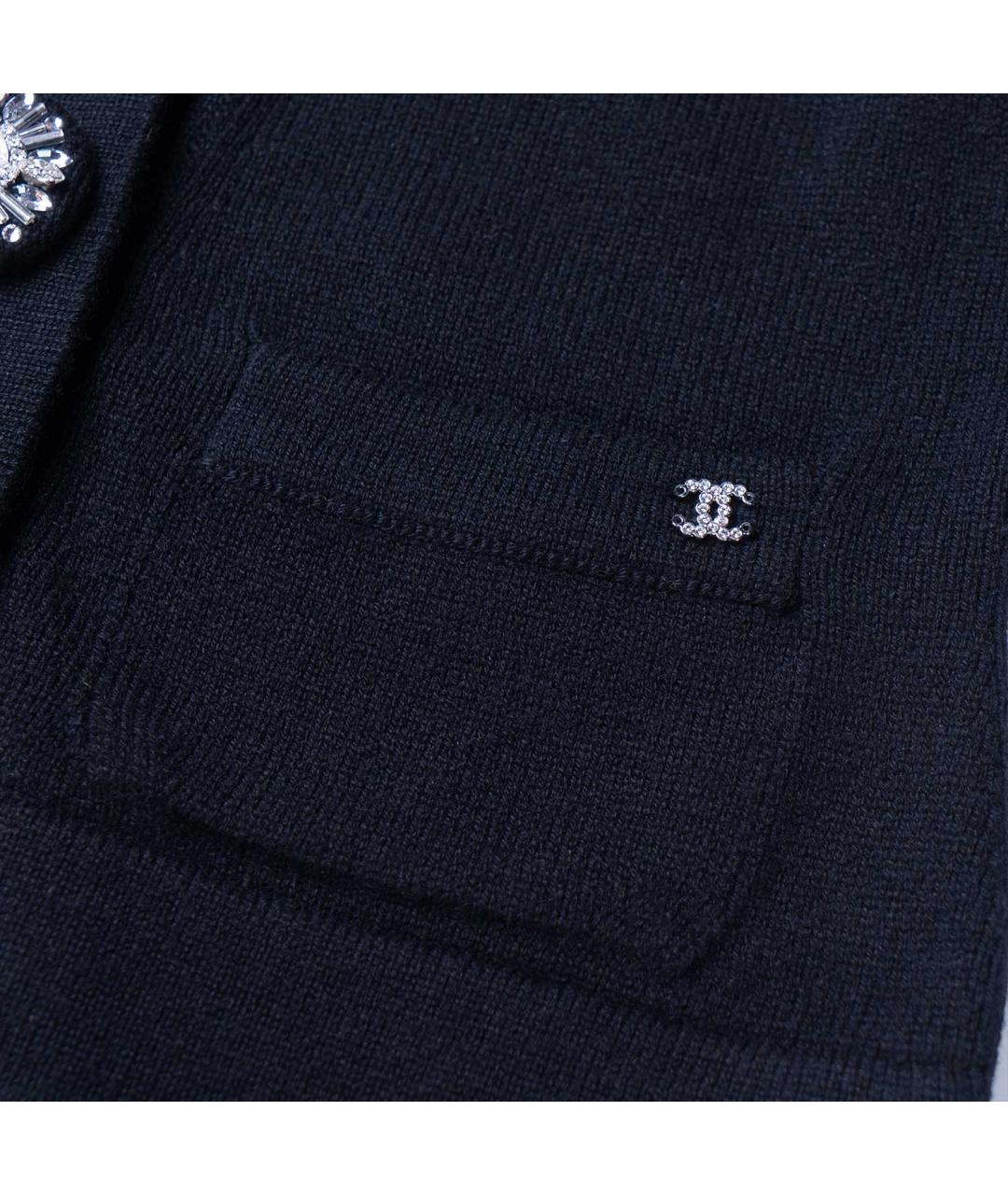 CHANEL Черный джемпер / свитер, фото 4