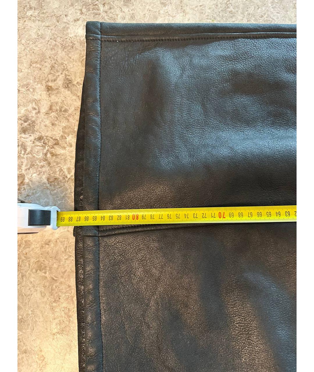 KITON Черная замшевая дубленка/шуба, фото 6