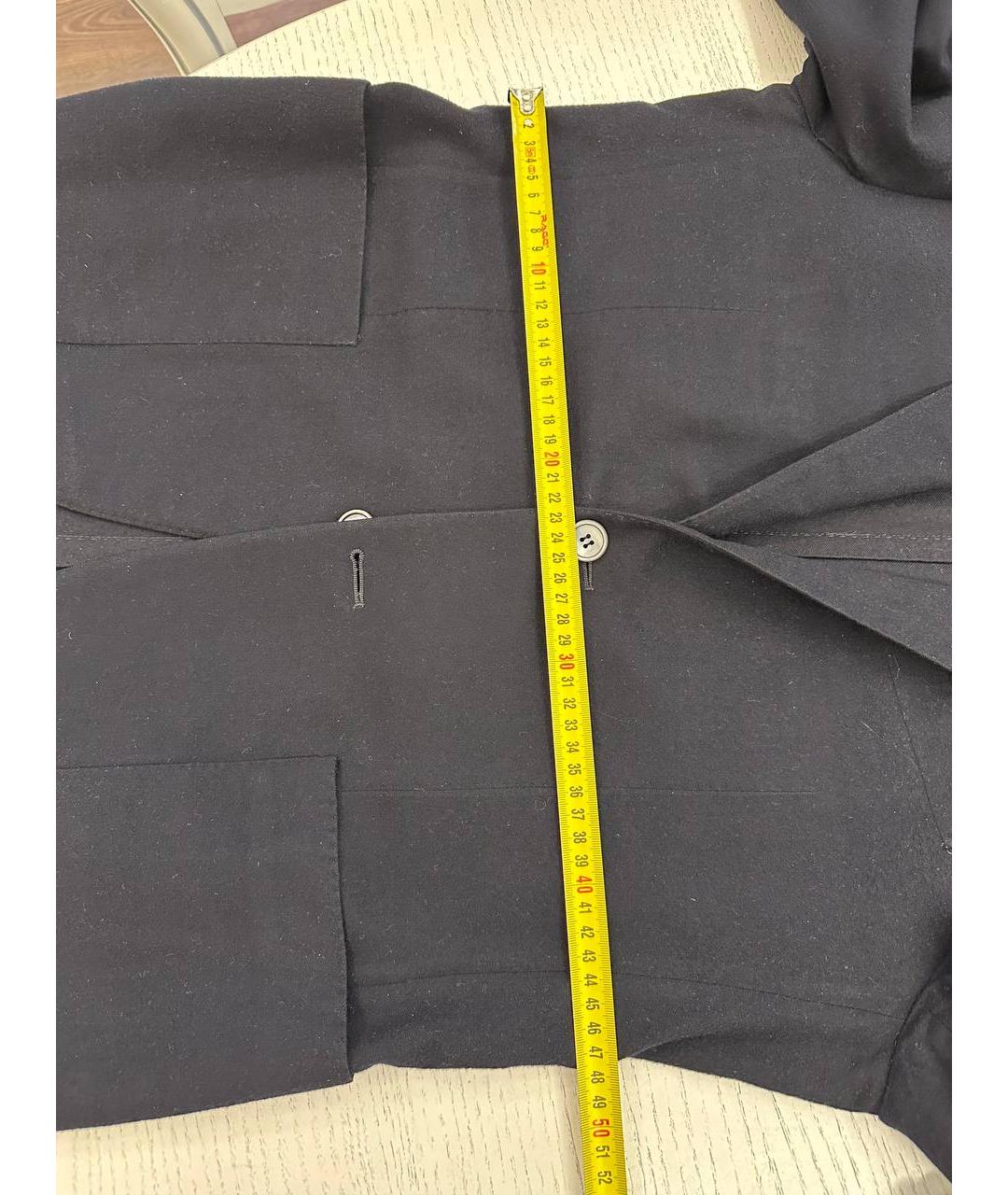 KITON Темно-синий кашемировый пиджак, фото 4