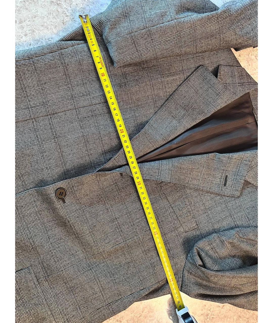 KITON Серый кашемировый пиджак, фото 6