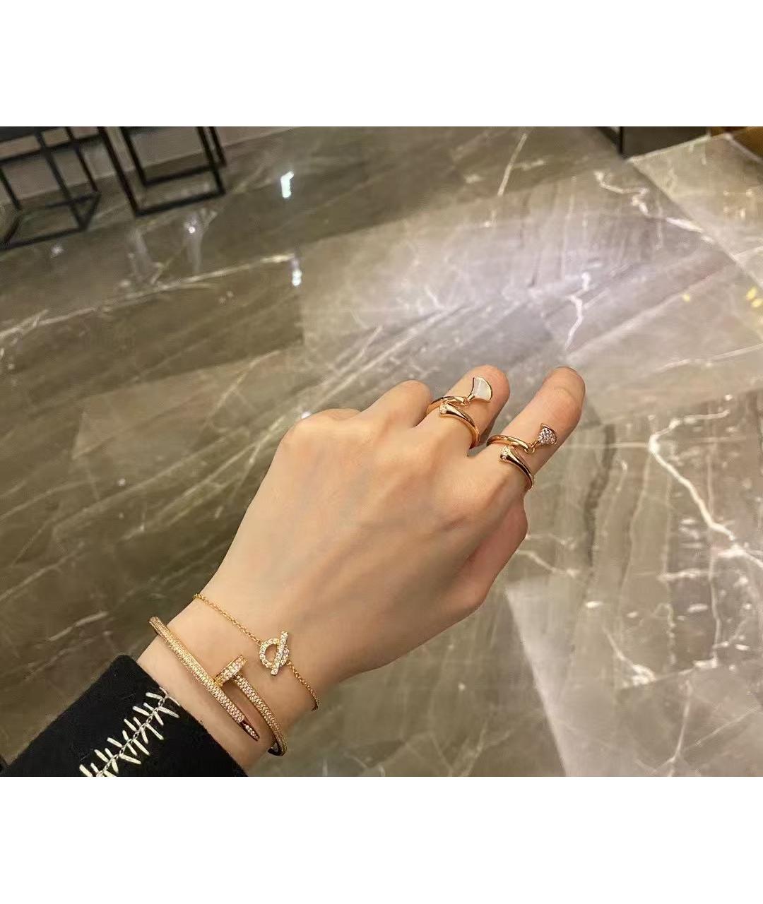 BVLGARI Золотое кольцо из розового золота, фото 4