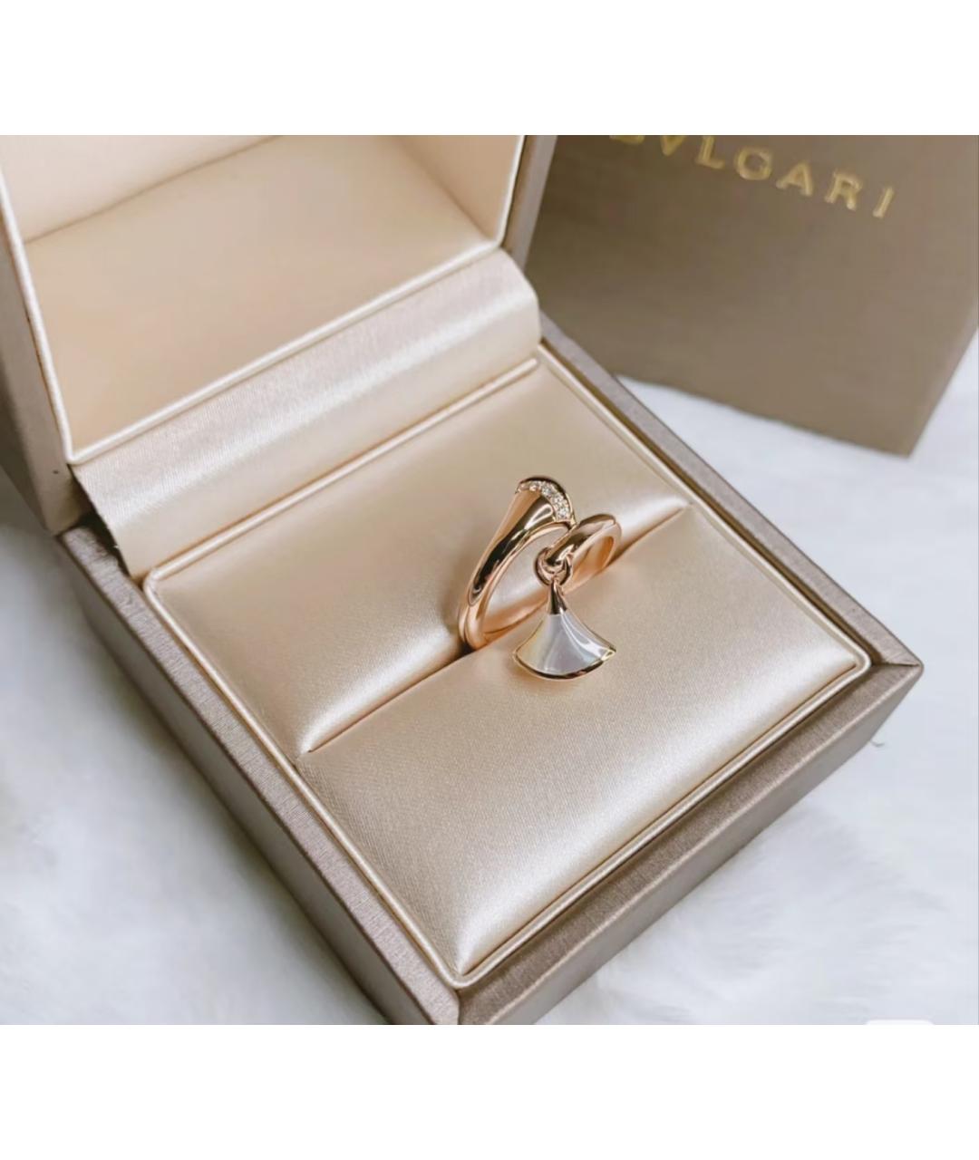 BVLGARI Золотое кольцо из розового золота, фото 6