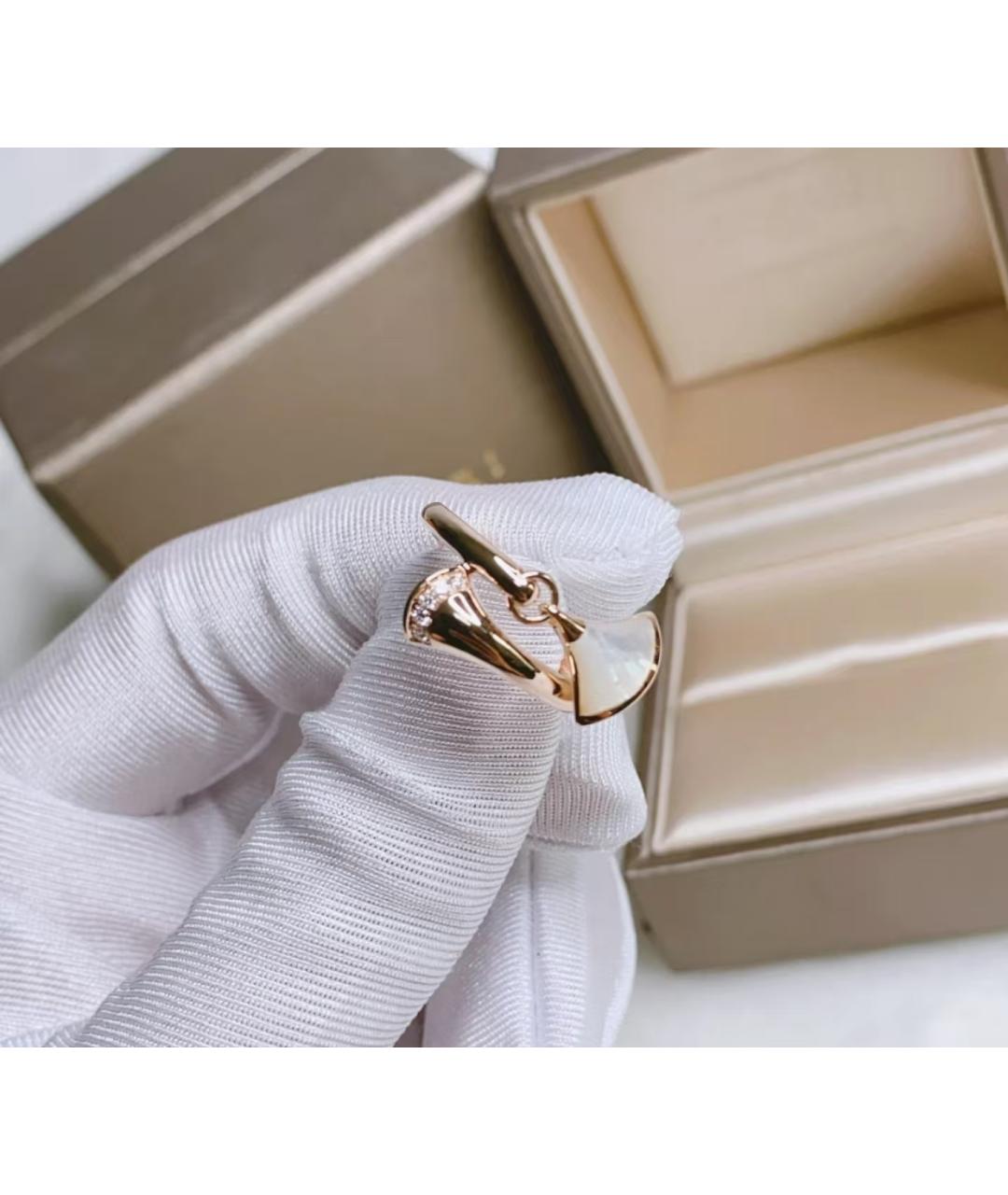 BVLGARI Золотое кольцо из розового золота, фото 7
