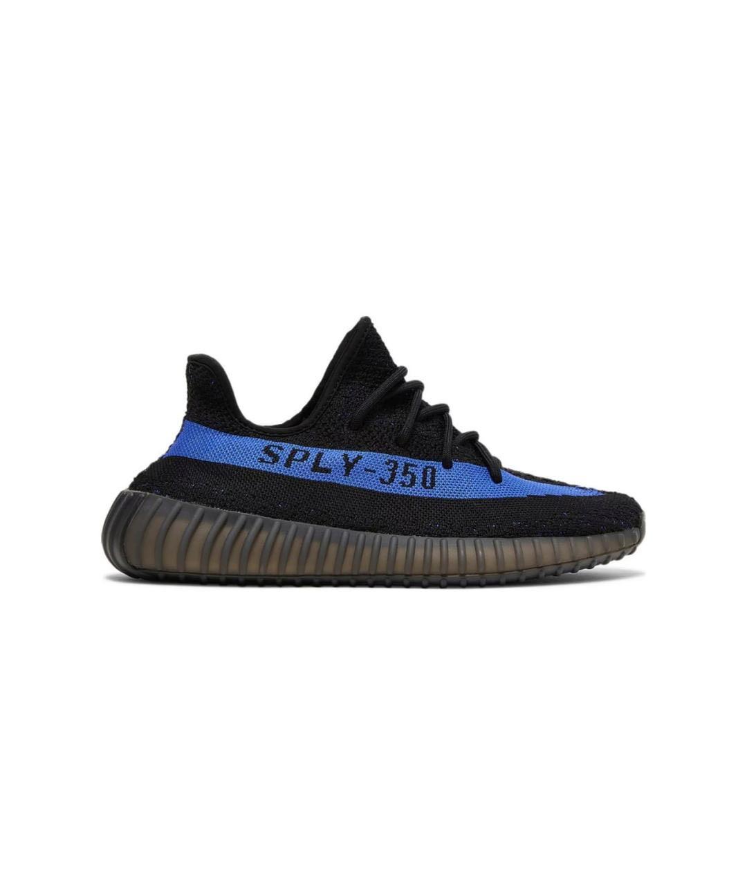 ADIDAS YEEZY Черные текстильные кроссовки, фото 1