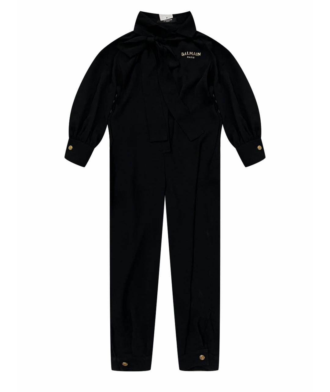 BALMAIN KIDS Черный комбинезон, фото 1