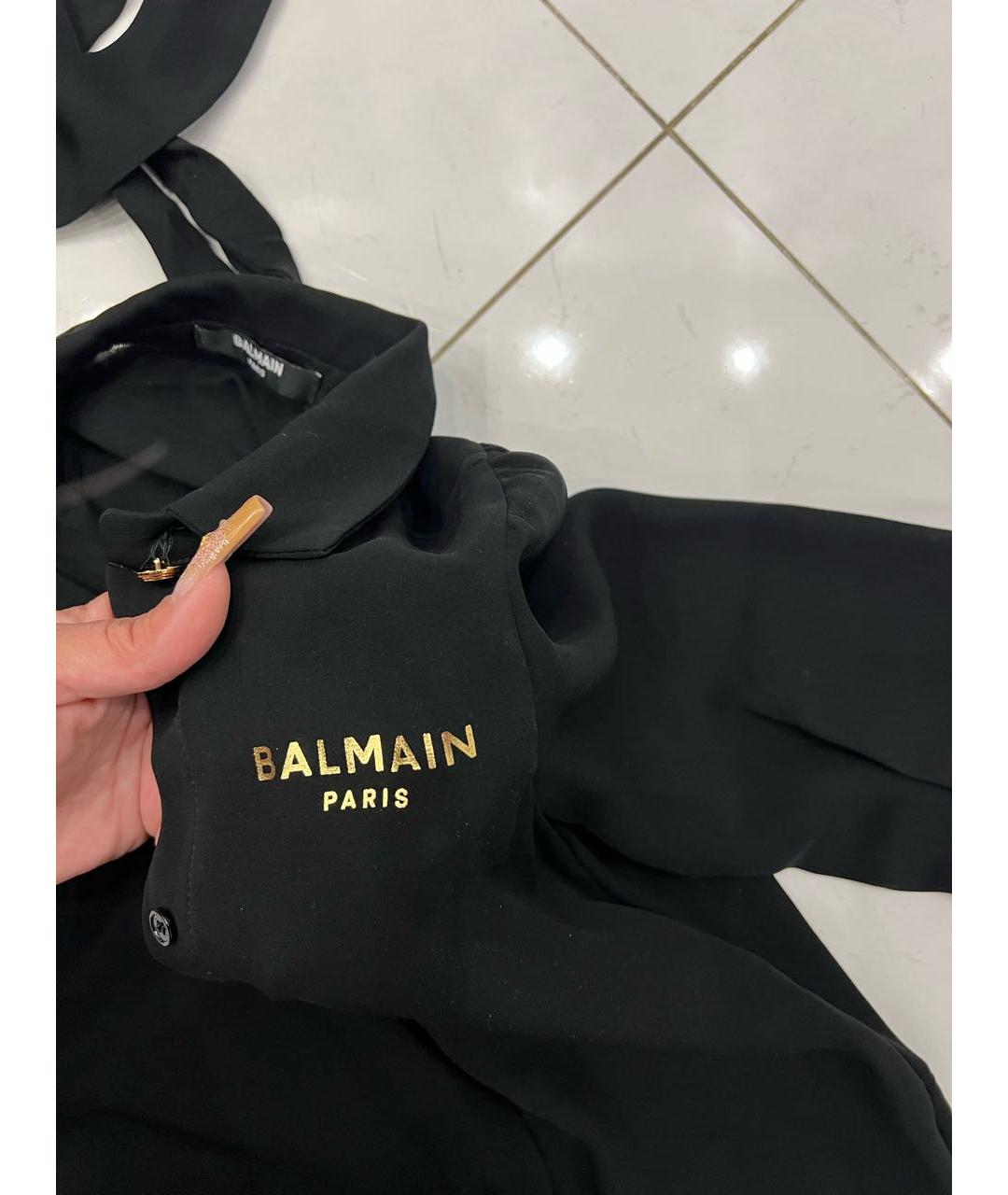 BALMAIN KIDS Черный комбинезон, фото 6