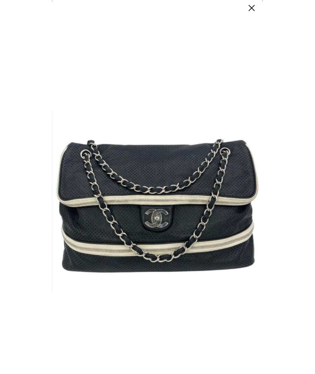 CHANEL Черная сумка тоут, фото 1