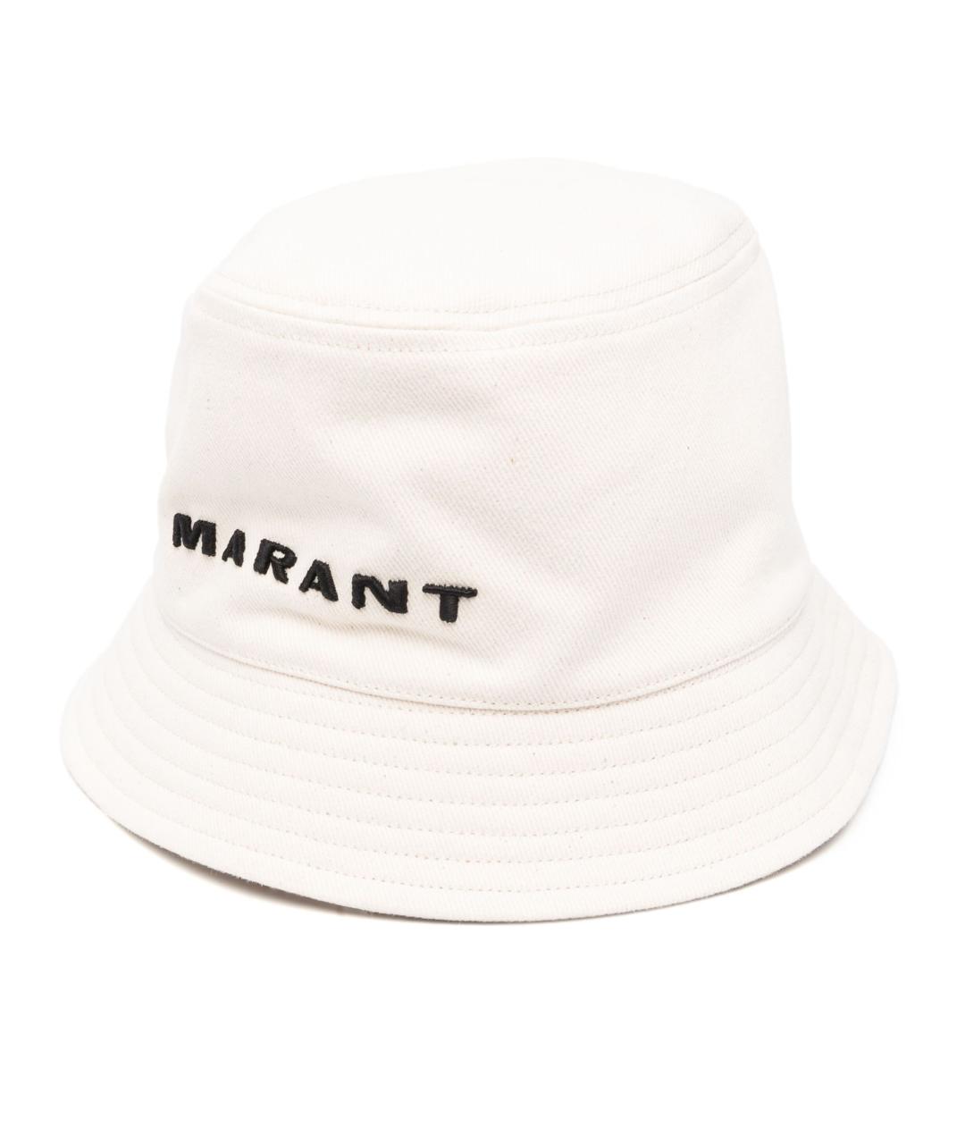 ISABEL MARANT Белая хлопковая шляпа, фото 1