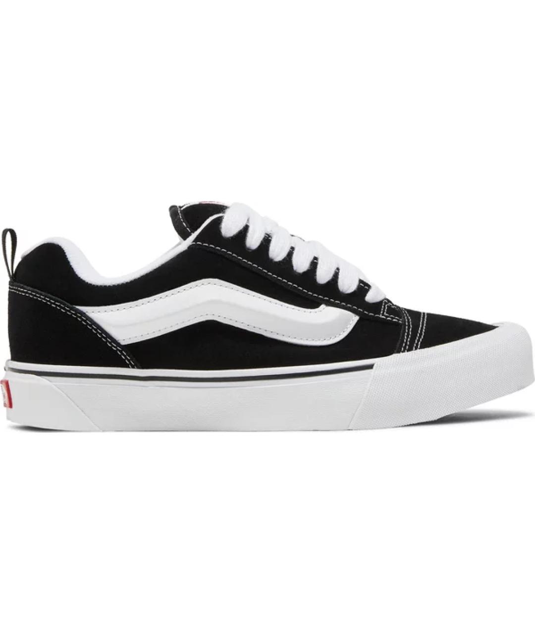 VANS Черные текстильные низкие кроссовки / кеды, фото 6