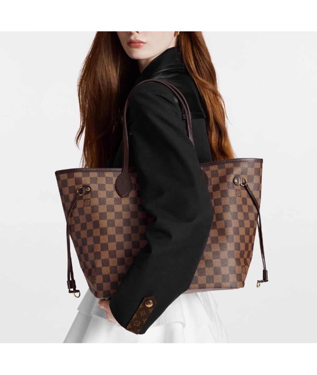 LOUIS VUITTON Кожаная сумка тоут, фото 4