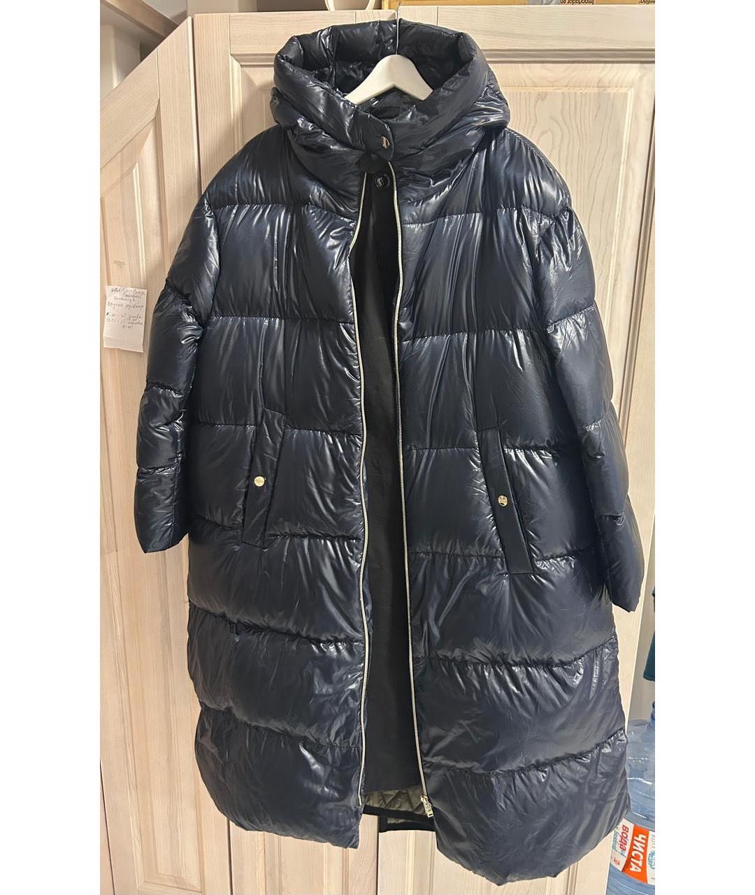 HERNO Черный полиамидовый пуховик, фото 7
