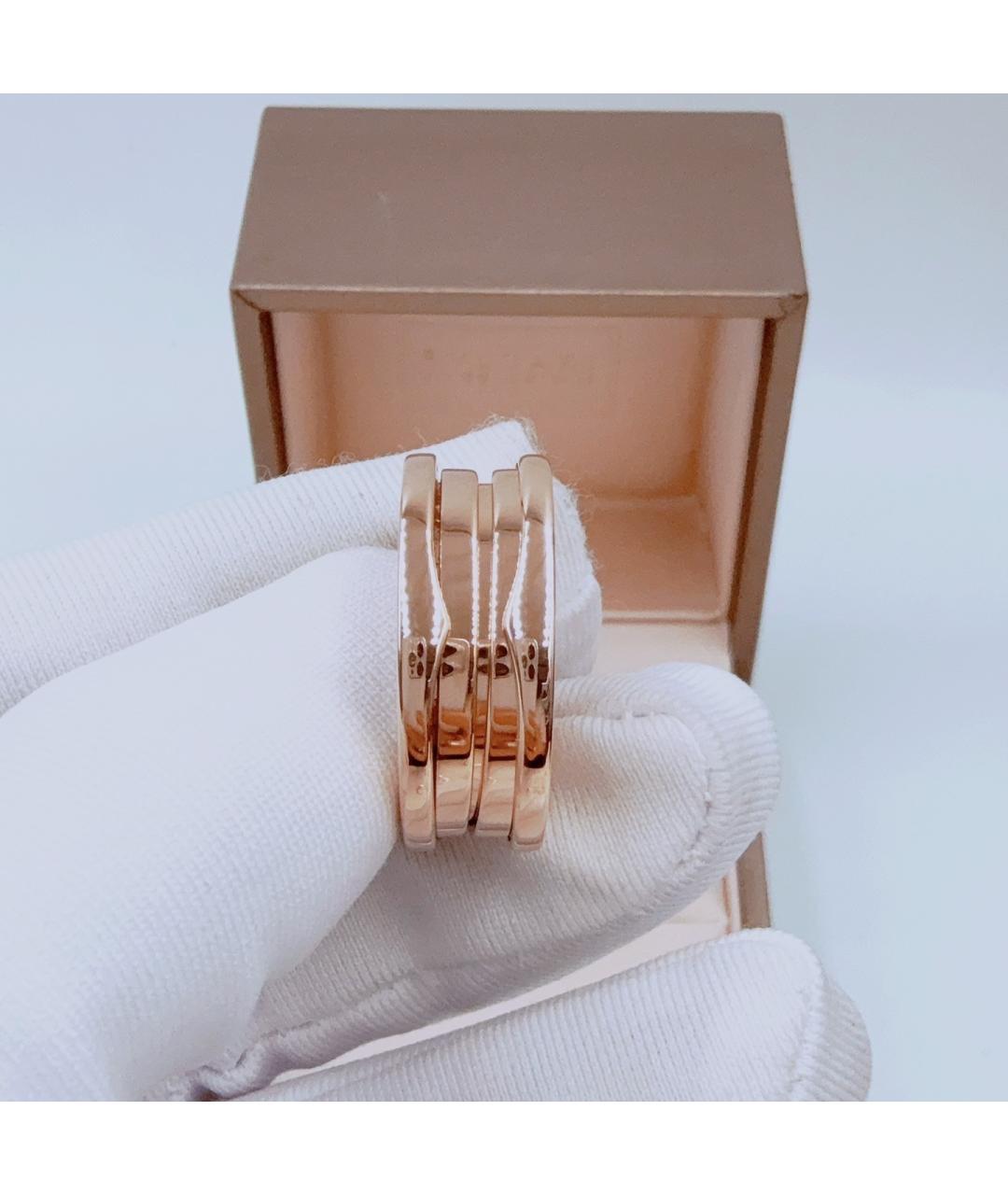 BVLGARI Розовое кольцо из розового золота, фото 2