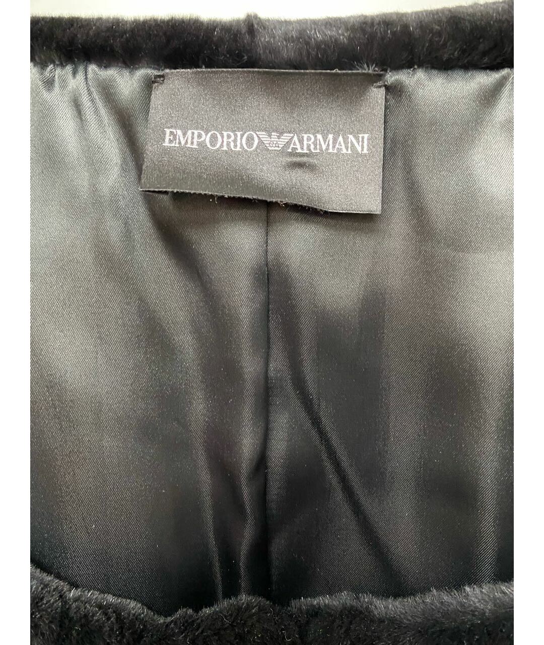 GIORGIO ARMANI VINTAGE Черный жакет/пиджак, фото 4