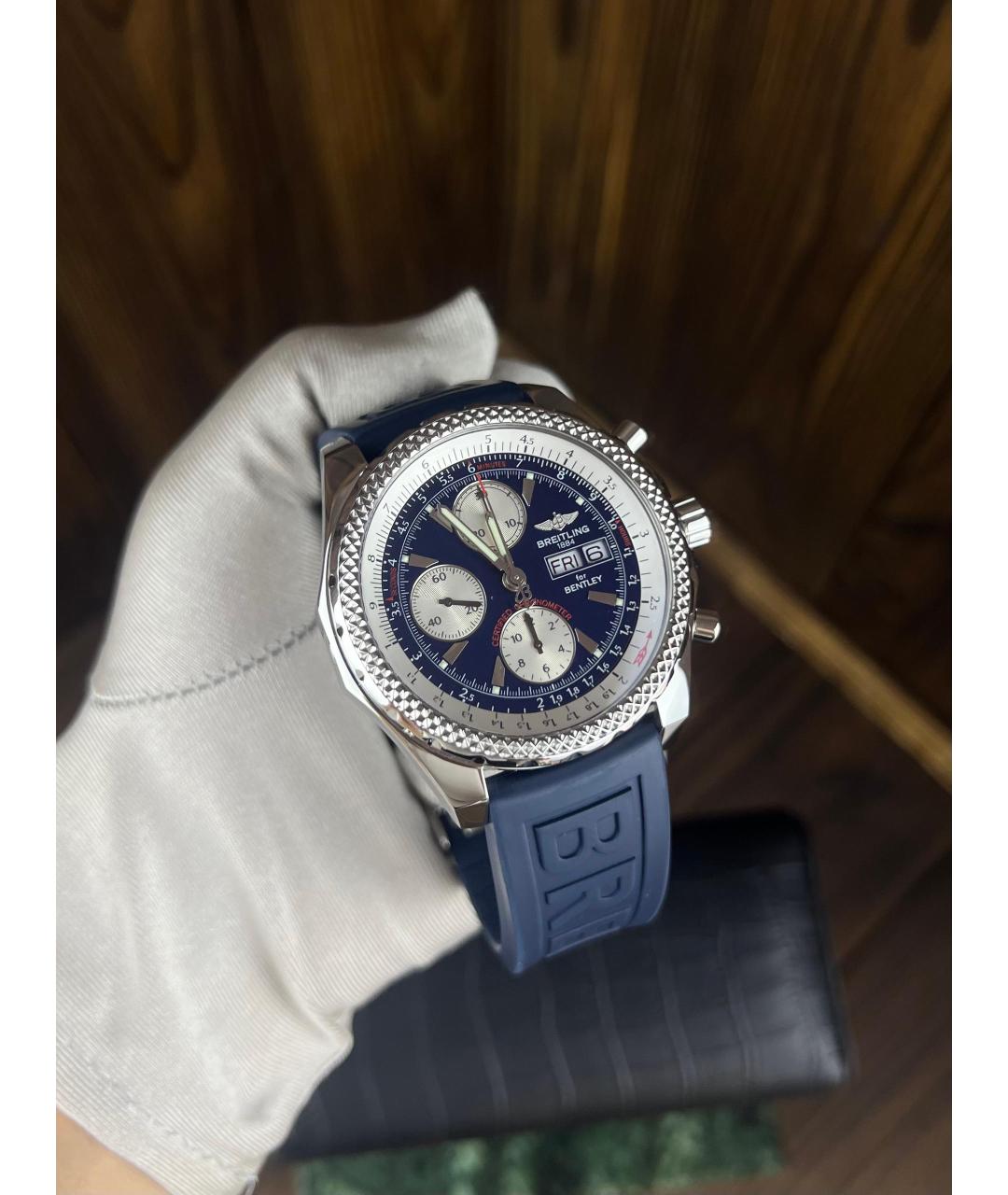 BREITLING Темно-синие часы, фото 2