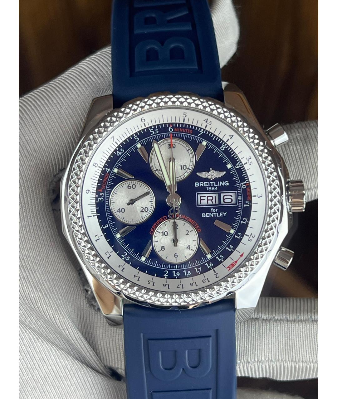 BREITLING Темно-синие часы, фото 3