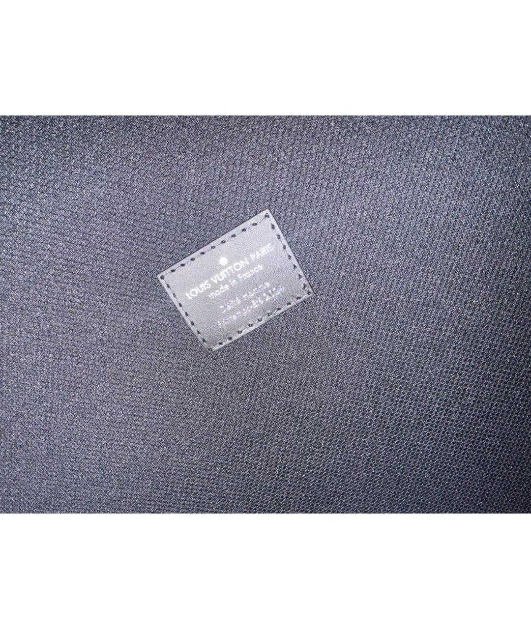 LOUIS VUITTON Темно-синий чемодан, фото 6