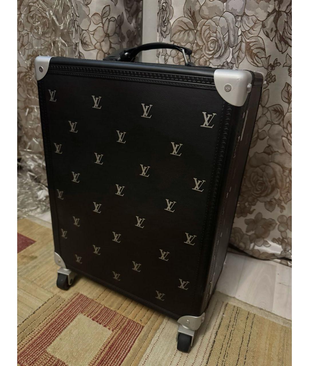 LOUIS VUITTON Темно-синий чемодан, фото 2