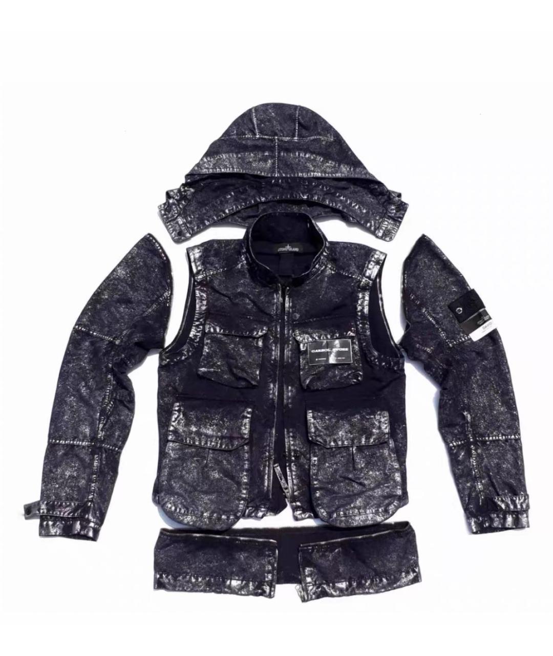 STONE ISLAND SHADOW PROJECT Серебряная куртка, фото 8