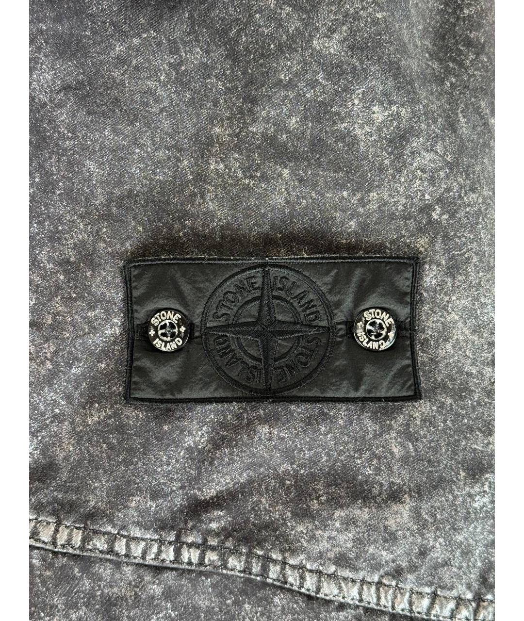 STONE ISLAND SHADOW PROJECT Серебряная куртка, фото 4