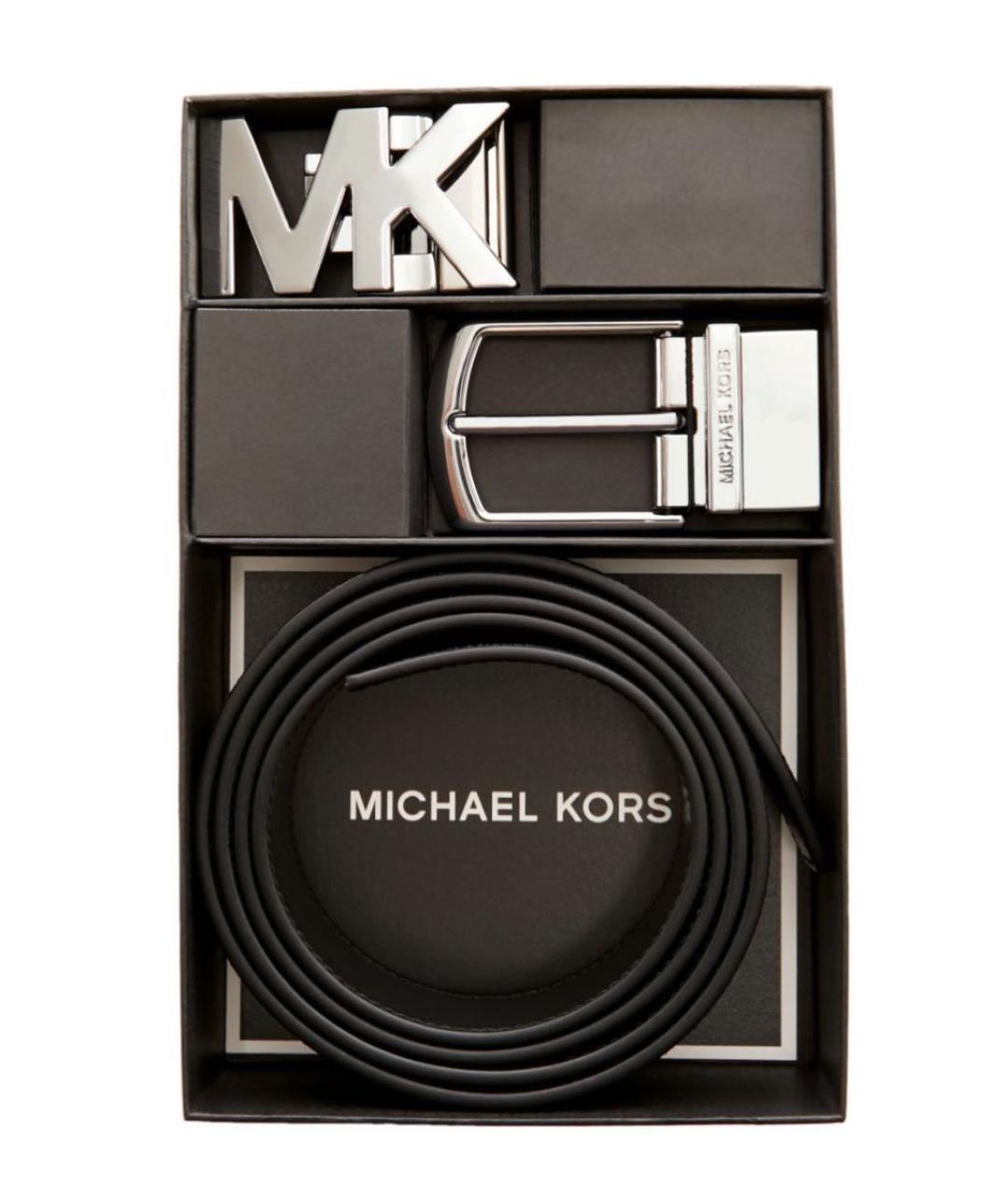 MICHAEL KORS Черный ремень, фото 2