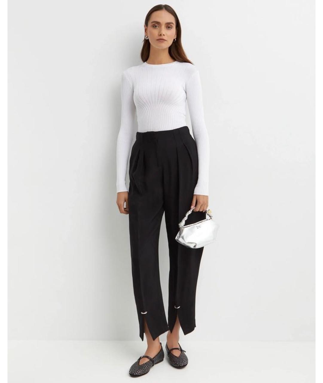 MUGLER Черные брюки узкие, фото 6