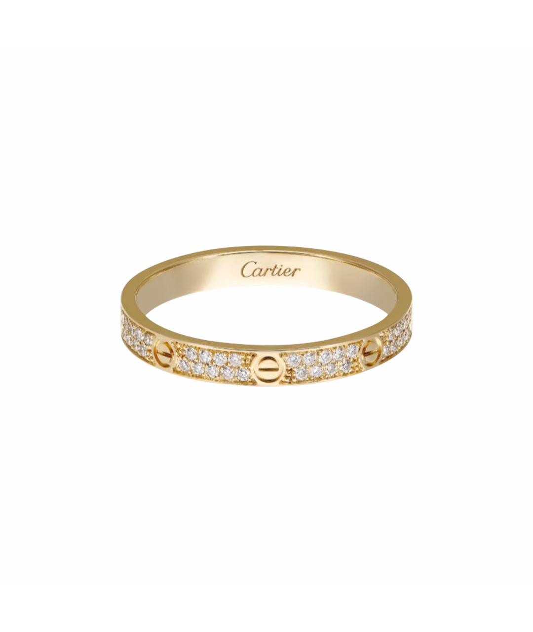 CARTIER Золотое кольцо из желтого золота, фото 1
