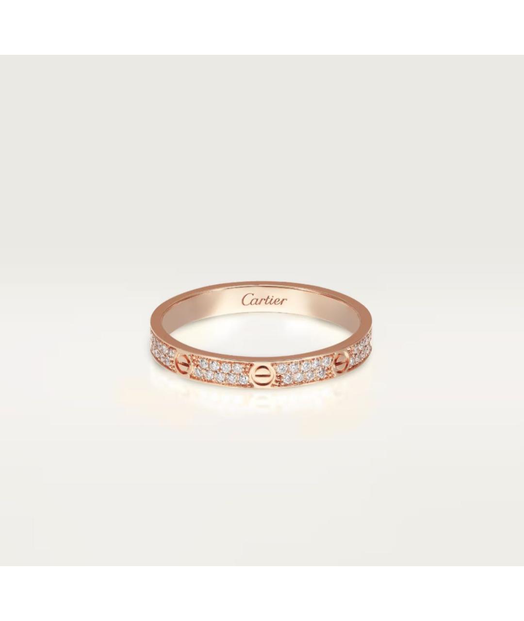 CARTIER Золотое кольцо из розового золота, фото 5